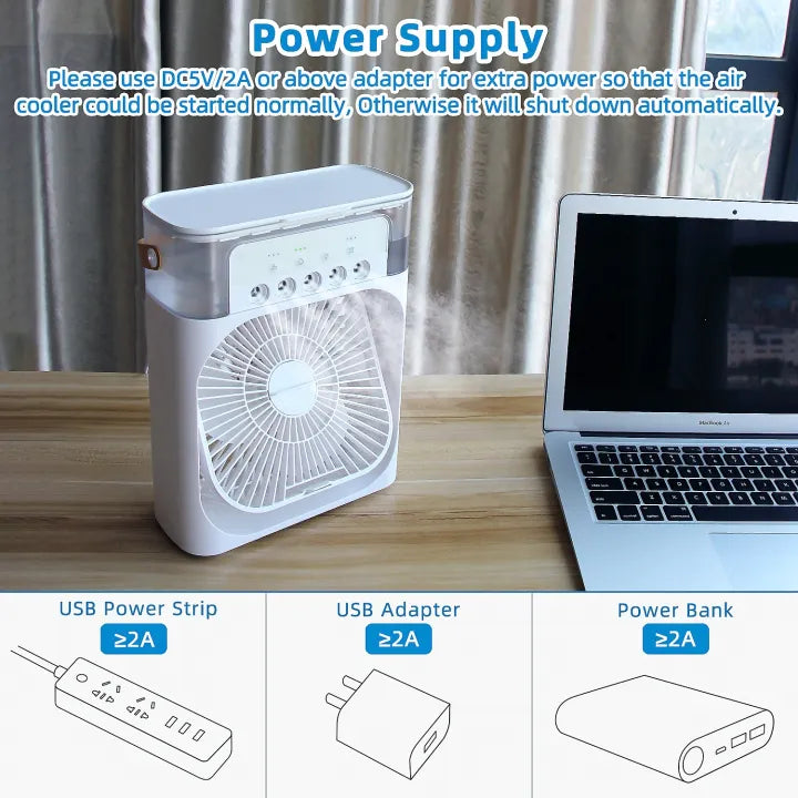Mini Cooler Re chargeable Fan